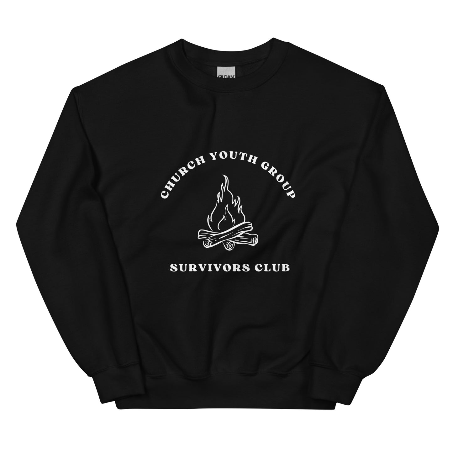 CHURCH YOUTH GROUP SURVIVOR UNISEX SWEATSHIRT