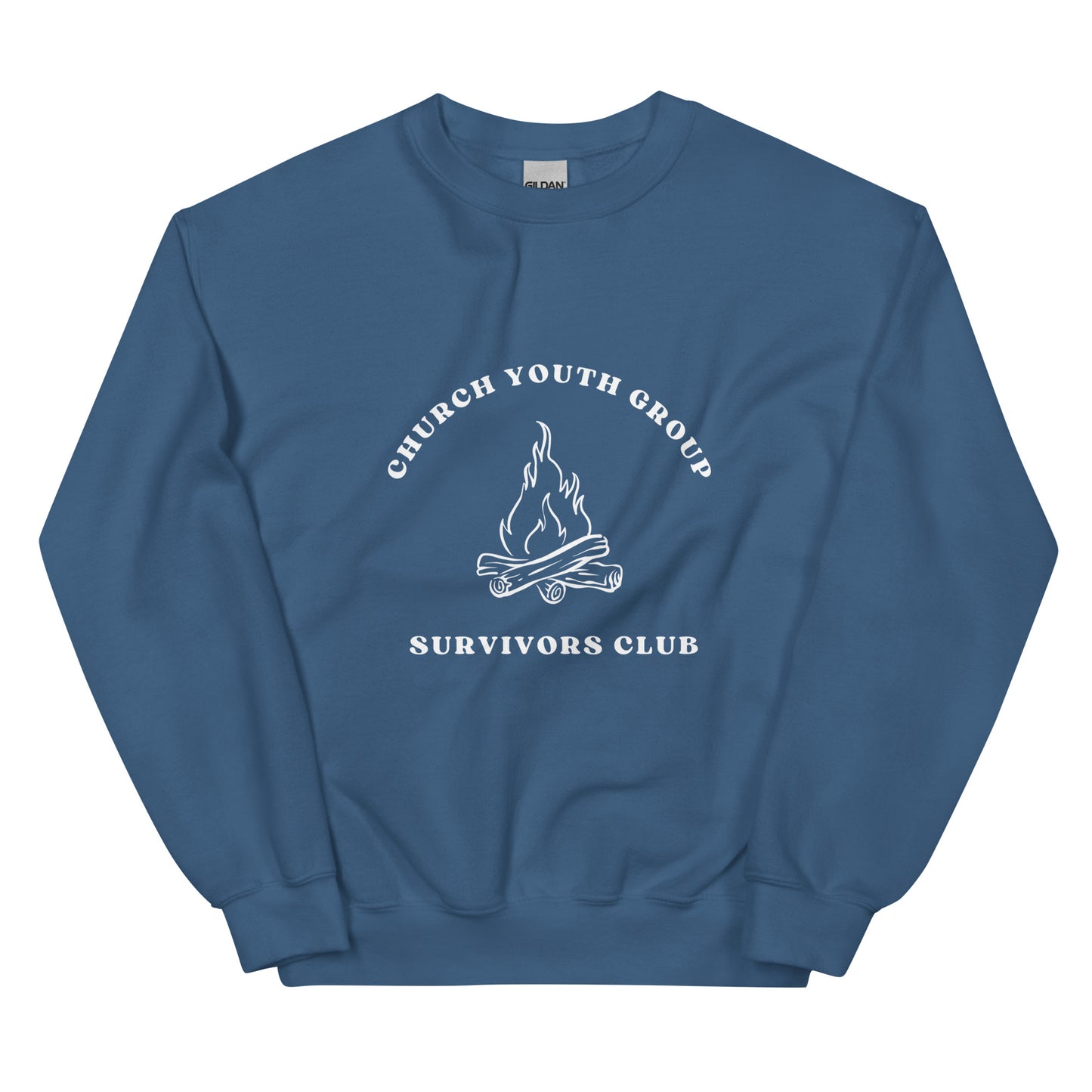 CHURCH YOUTH GROUP SURVIVOR UNISEX SWEATSHIRT