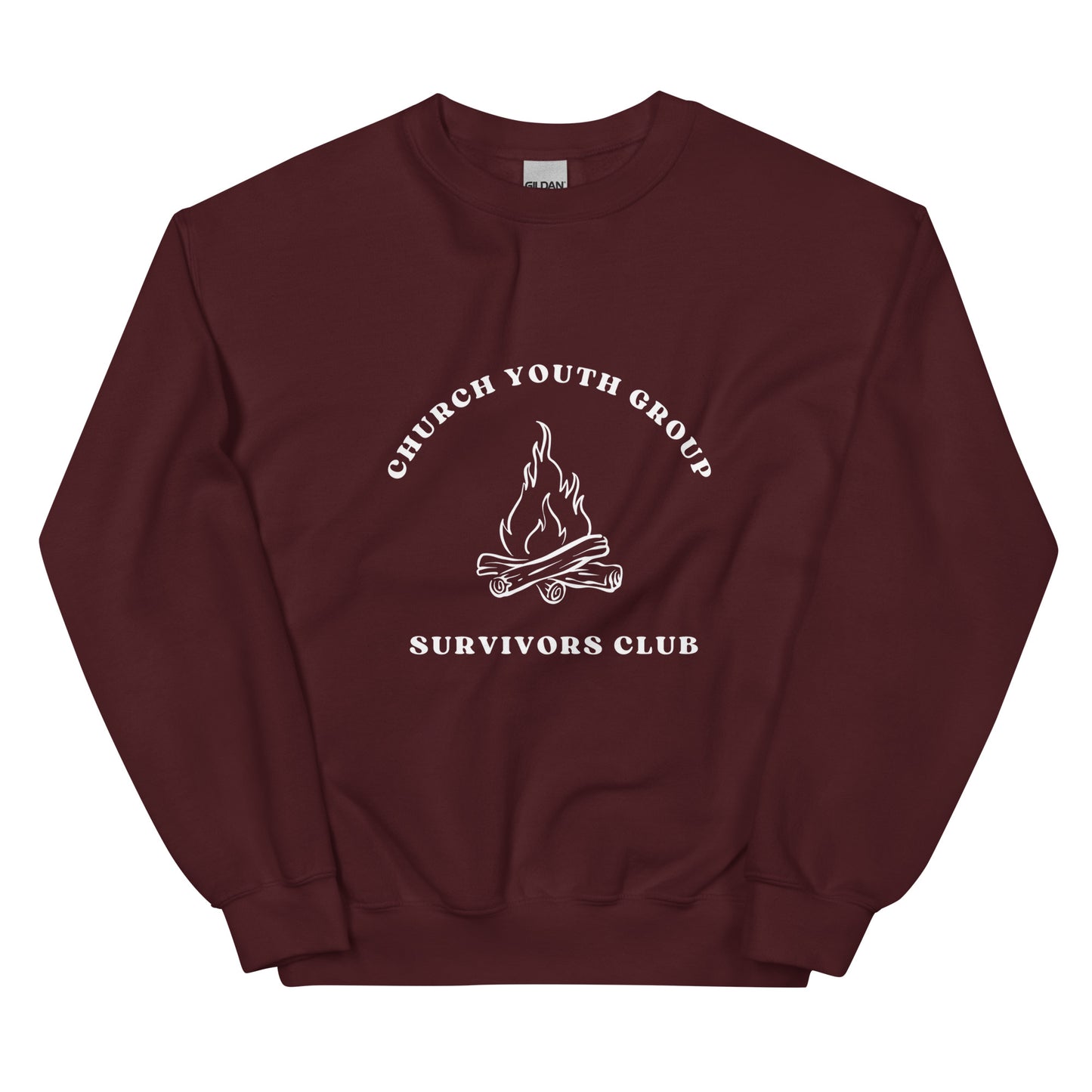 CHURCH YOUTH GROUP SURVIVOR UNISEX SWEATSHIRT