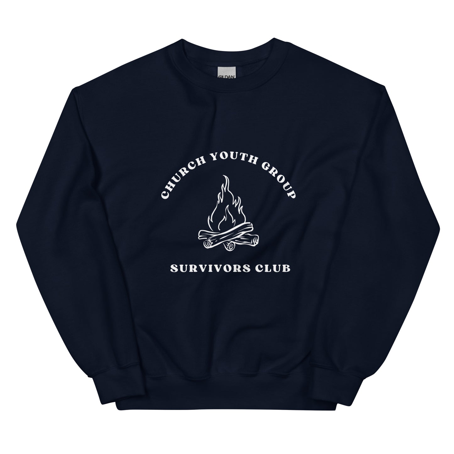 CHURCH YOUTH GROUP SURVIVOR UNISEX SWEATSHIRT