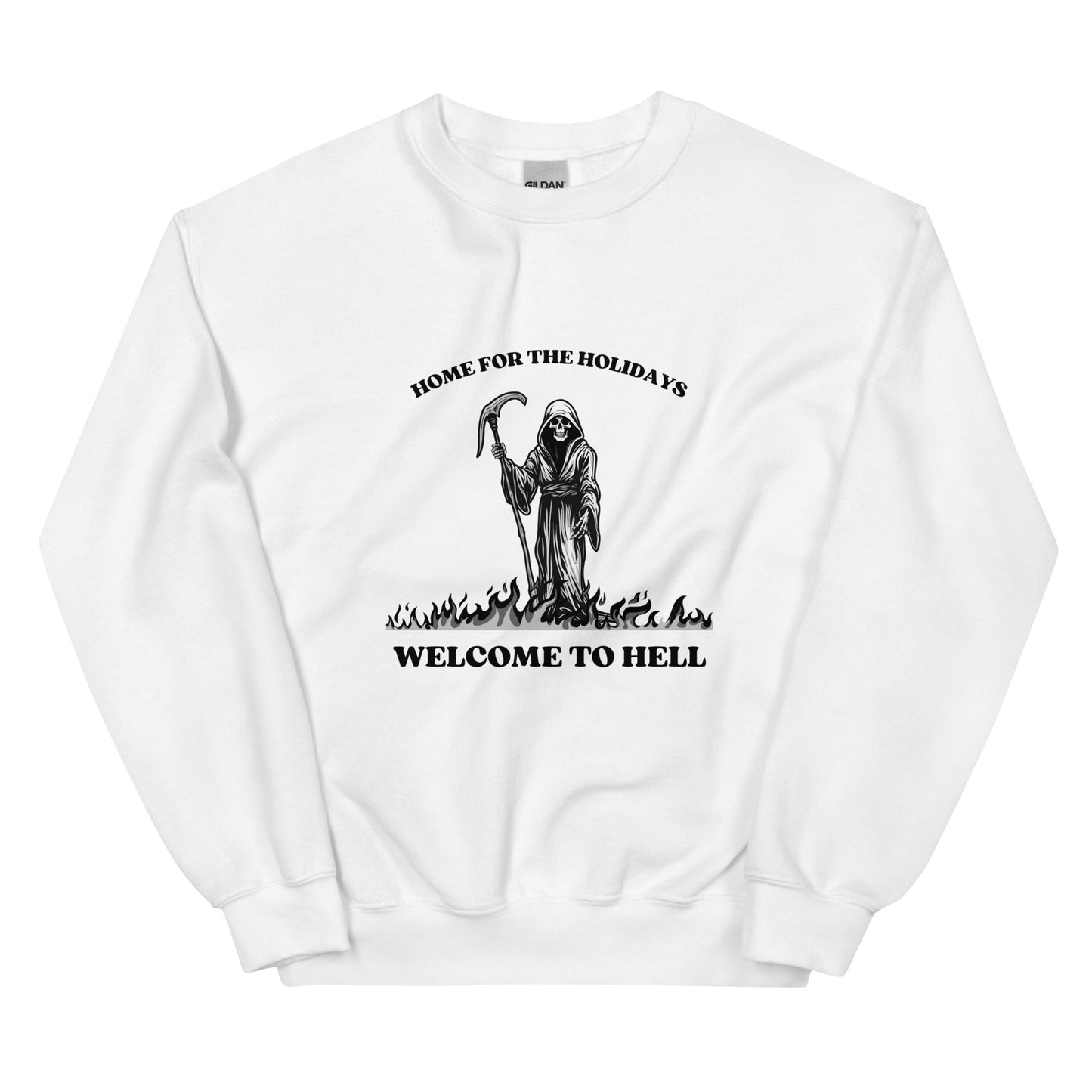 HOME FOR THE HOLIDAYS UNISEX SWEATSHIRT