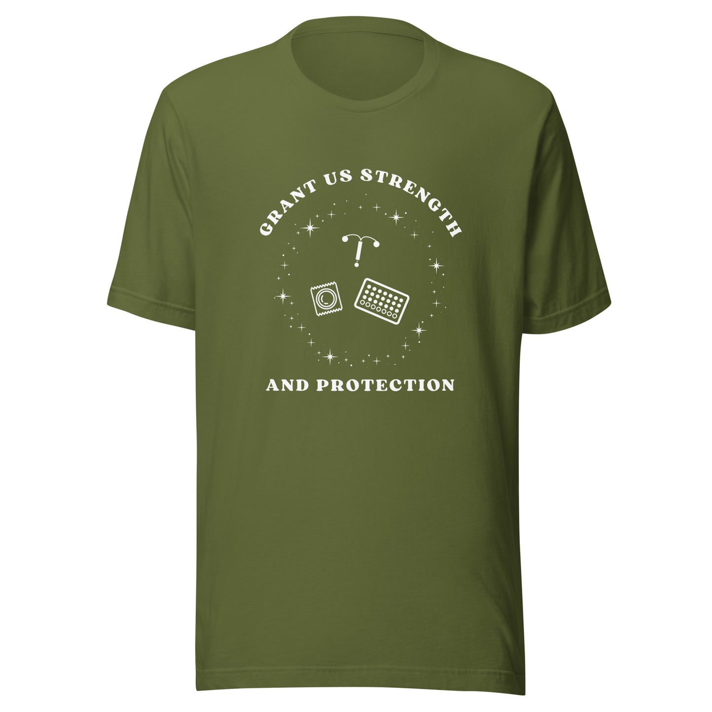 GRANT US STRENGTH AND PROTECTION UNISEX TEE